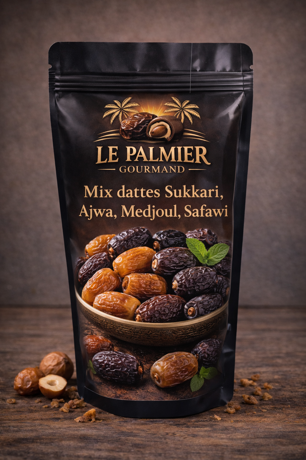 Mix de Dattes Ajwa, Medjoul, Sukkari, Safawi